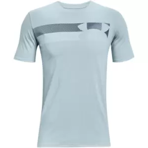Image of Under Armour Fast 3.0 SS Top Mens - Blue