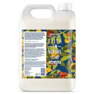 Image of Faith in Nature Grapefruit & Orange Hand Wash 5L