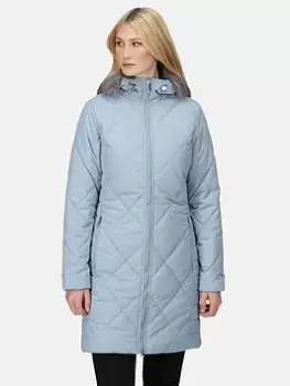 Image of Regatta Fritha II Quilted Jacket - Grey, Size 8, Women