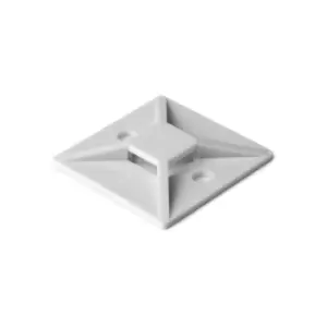 Image of Ty-Its Ub25 Base Natural Cable Tie Base 28 X 28Mm 100/pk Nat