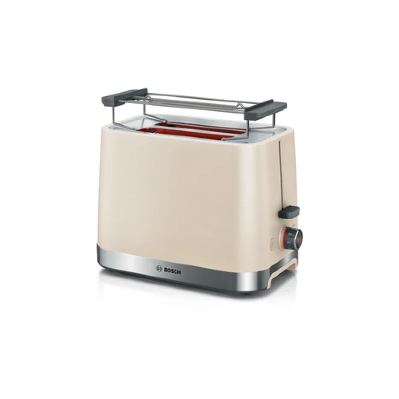 Image of Bosch TAT4M227GB MyMoment 2 Slice Compact Toaster Cream