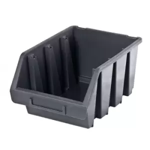 Image of Patrol Group Ergo L Box Plastic Parts Storage Stacking 170 x 240 x 126mm - Black