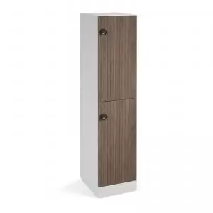 Image of Flux 1700mm high lockers with two doors - mechanical lock FLS17-2D-ML