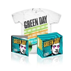 Image of Green Day - Tre (T-Shirt & CD Boxset) CD