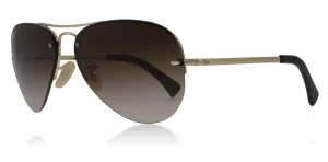 Image of Ray-Ban RB3449 Sunglasses Gold 001/13 59mm