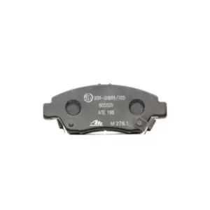 Image of ATE Brake pad set with acoustic wear warning 13.0460-5820.2 Brake pads,Brake pad set, disc brake HONDA,CIVIC VII Hatchback (EU, EP, EV)