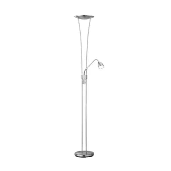 Image of Arizona Modern Mother & Child Lamp Nickel Matt 3000K