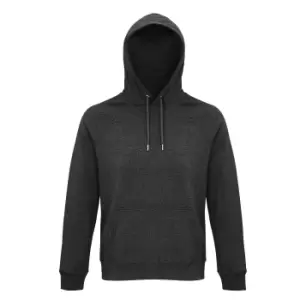 Image of SOLS Unisex Adult Stellar Organic Hoodie (M) (Charcoal Marl)