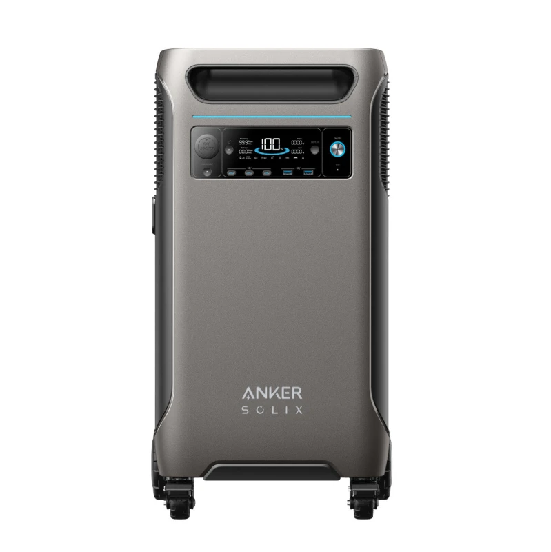 Image of ANKER SOLIX F3800 3840 Wh Portable Power Station, Black 194644137670