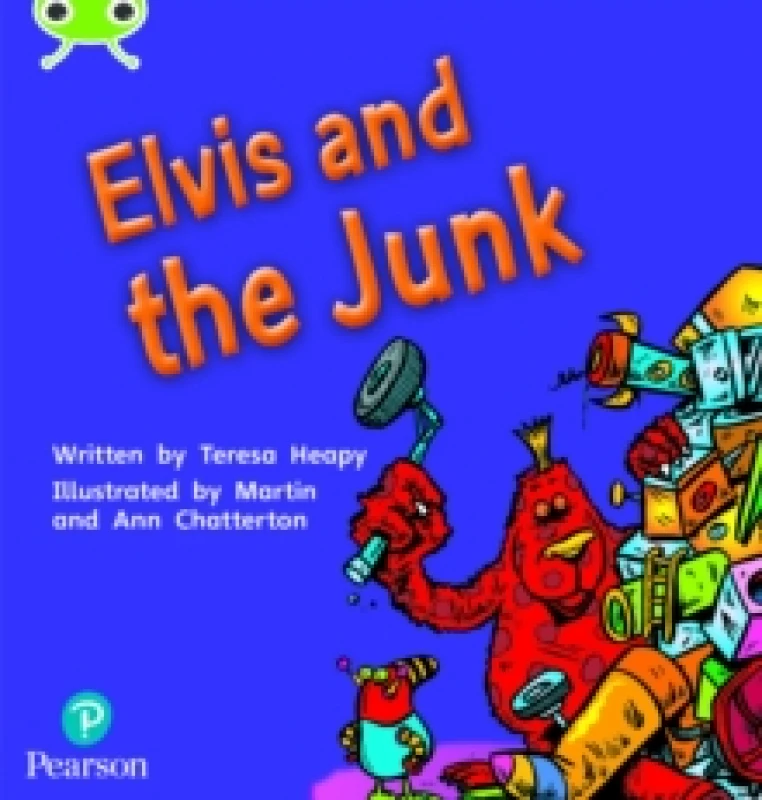 Image of Teresa Heapy Bug Club Phonics - Phase 4 Unit 12: Elvis and the Junk Book Multi unisex