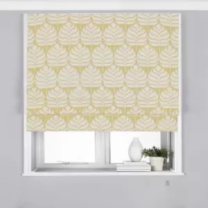Image of Paoletti Horto Roman Blind (60in x 54in) (Ochre Yellow)