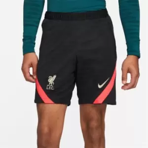 Image of Nike Liverpool Strike Shorts 2021 2022 Mens - Black