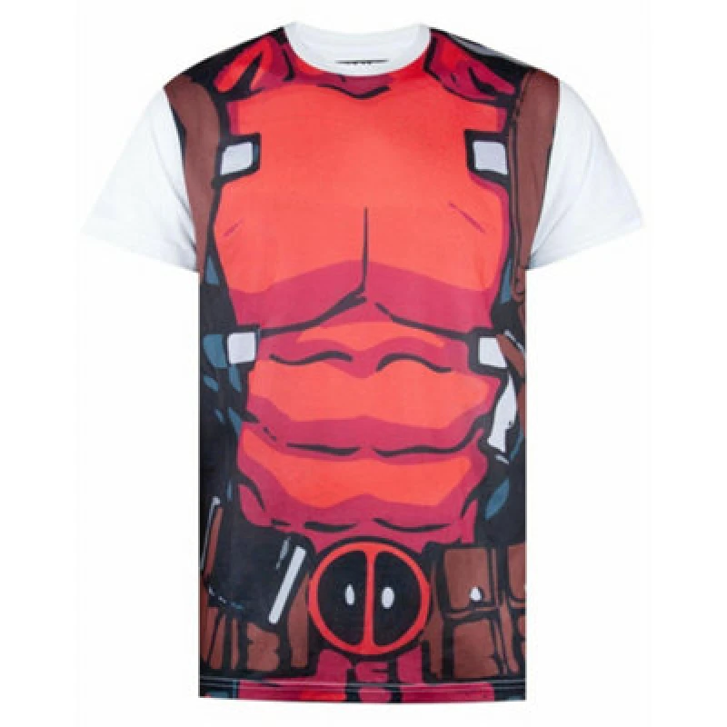 Image of Marvel Short Sleeved T-Shirt Red male
