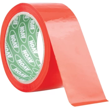 Image of Red Polypropylene Sealing Tape - 48MM X 66M