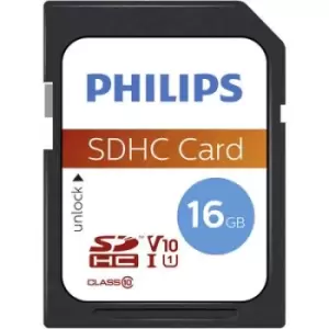 Image of Philips SDHC card 16GB Class 10