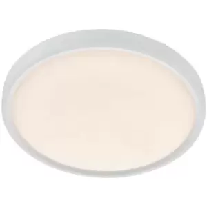 Image of Saxby Nimbus CCT LED Bathroom Flush Function 3000/4000/6000K IP44