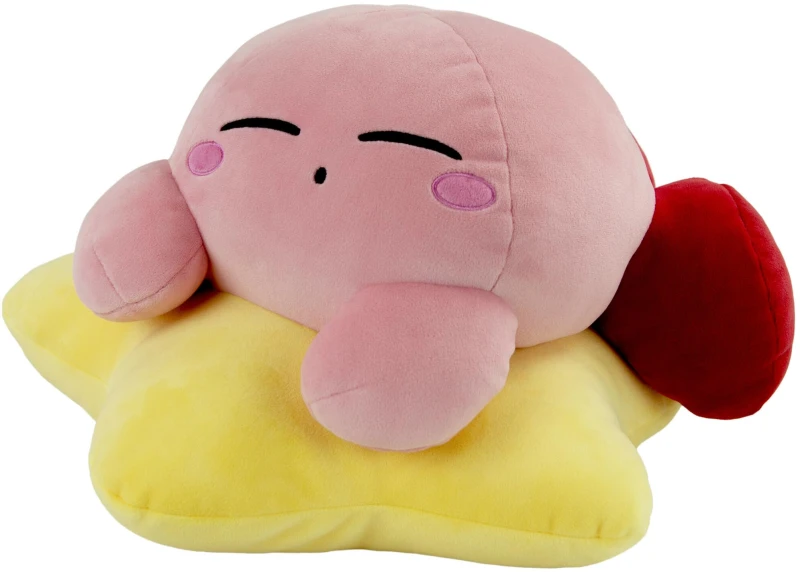 Image of Club Mocchi Mocchi- Warp Star Kirby - Mega Plush Toy - 15 inch