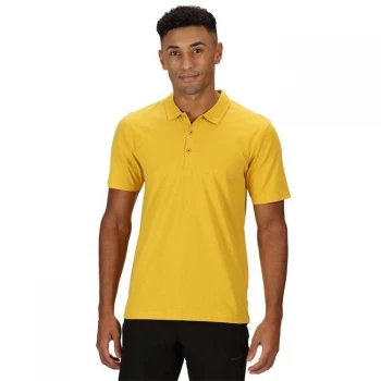 Image of Regatta Sinton Coolweave Jersey Polo Shirt - Grapefruit