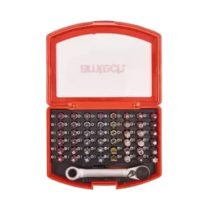 Image of Amtech 49pc Colour Coded Mini Rachet Bit Set