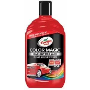 Image of Color Magic Radiant Red Wax - 500ml - Turtle Wax