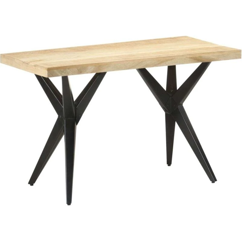 Image of VIDAXL Dining Table 120x60x76cm Solid Mango Wood Vidaxl 8720286068267