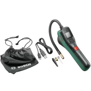 Image of Bosch EASYPUMP 3.6v Cordless Air Pump with Light 1 x 3ah Integrated Li-ion Charger Bag