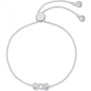 Image of Ted Baker Sabsal Crystal Sparkle Bow Drawstring Bracelet