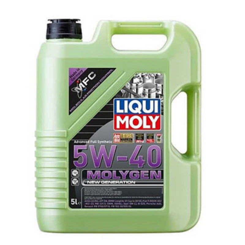 Image of LIQUI MOLY Engine oil Molygen New Generation 5W-40 Capacity: 5l 8536