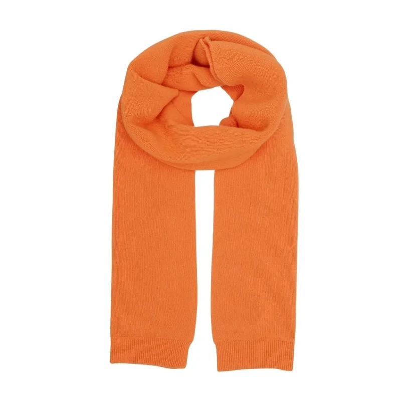 Image of Colorful Standard woolen scarf Colorful Standard Merino burned orange Orange Unisex TU
