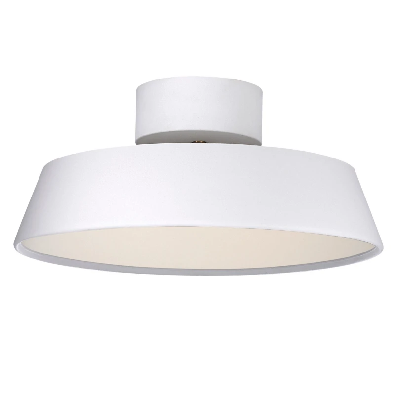 Image of Nordlux Kaito Indoor Ceiling Light White Metal Intergrated LED 30, 000hrs - Mains Powered, IP20 White Unisex