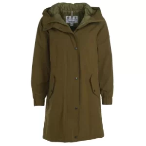 Image of Barbour Womens Hauxley Jacket Nori Green/Dusky Green 8