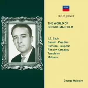 Image of The World of George Malcolm by Johann Sebastian Bach CD Album