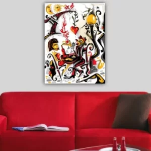 Image of 237801148_70100 Multicolor Decorative Canvas Painting