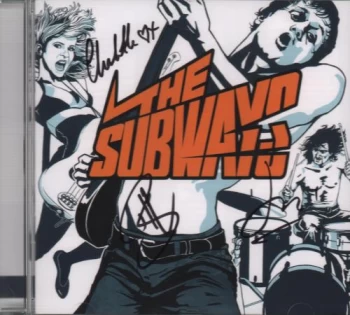 Image of The Subways The Subways - Autographed 2015 UK CD album YFECD001