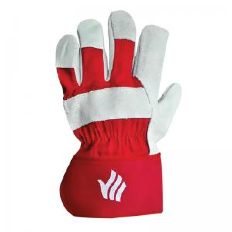 Image of Polyco Premium Rigger Gloves Chrome Red (10 Pack) LR158R