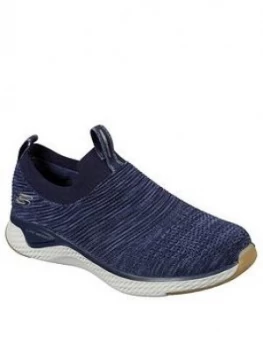 Image of Skechers Solar Fuse Trainers - Navy