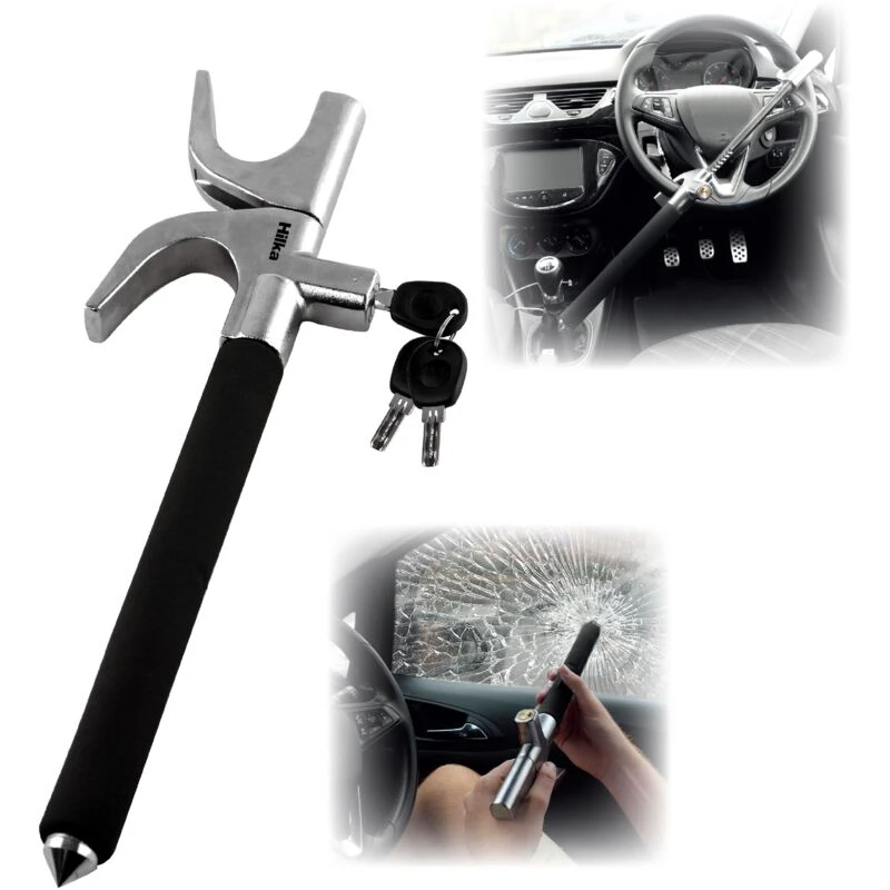 Image of Hilka Steering Wheel Lock With Safety Hammer 83550422