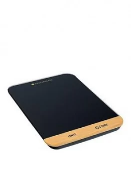 Image of Masterclass Bamboo And Black Digital Scale