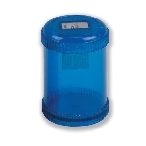 Image of 5 Star Office Pencil Sharpener Plastic Canister Max. Diameter 8mm Single Hole Coloured