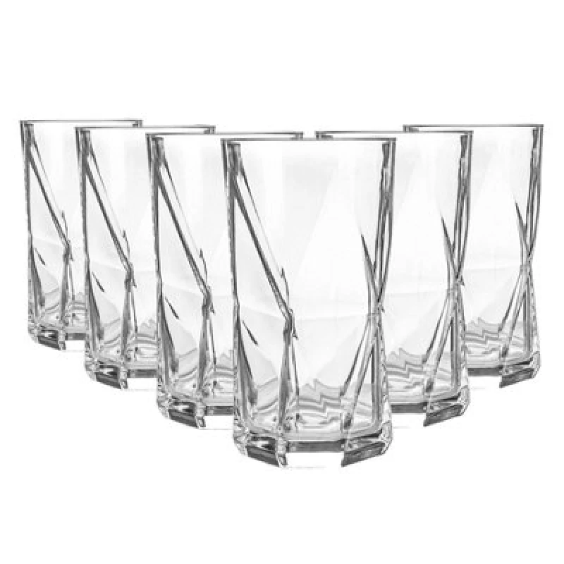 Image of Bormioli Rocco Cassiopea Highball Glasses - 480ml - Clear - Pack of 6 Clear