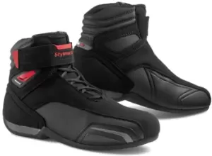 Image of Stylmartin Vector Motorcycle Shoes, black-red, Size 45, black-red, Size 45