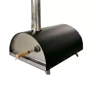 Image of Royal Fire Luigi Multi-fuel 12" Stone-baked Pizza Oven In Black