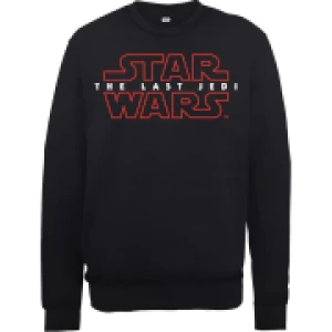 Image of Star Wars The Last Jedi Mens Black Sweatshirt - S - Black