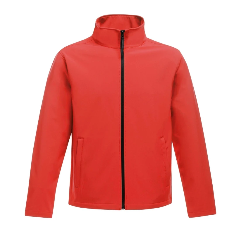 Image of Regatta Regatta Men 'Ablaze' Printable Softshell Jacket in Red Size: Medium Red M Male 5057538269930