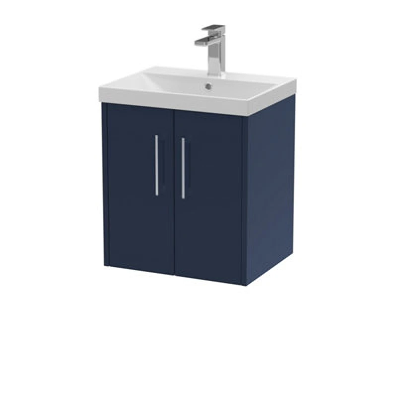 Image of Hudson Reed 500 Wh 2-Door Vanity & Basin 3