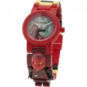 Image of Childrens LEGO Ninjago Time Twins Kai Minifigure Link Watch
