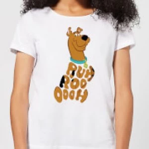 Image of Scooby Doo RUHROOOOOH Womens T-Shirt - White - S