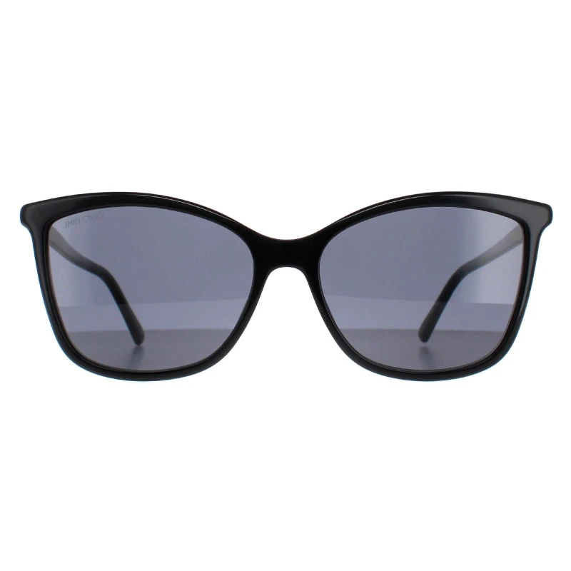 Image of Jimmy Choo Cat Eye Black Grey BA/G/S Black female