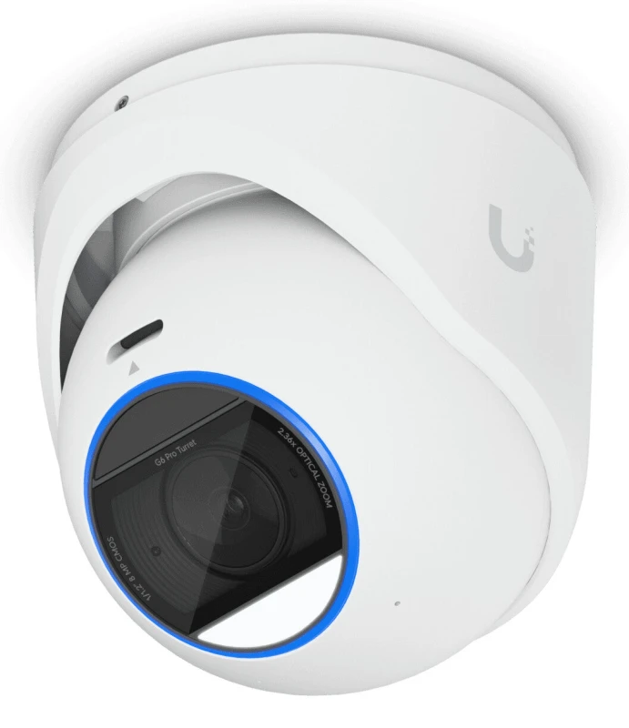 Image of Ubiquiti Networks Ubiquiti G6 Pro Turret IP security camera Indoor & outdoor 3840 x 2160 pixels Ceiling/wall UVC-G6-PRO-TURRET-W