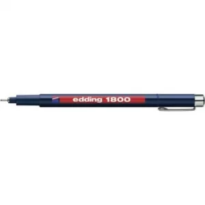 Image of Edding 4-180001003 edding 1800 Fineliner Blue 0.25mm